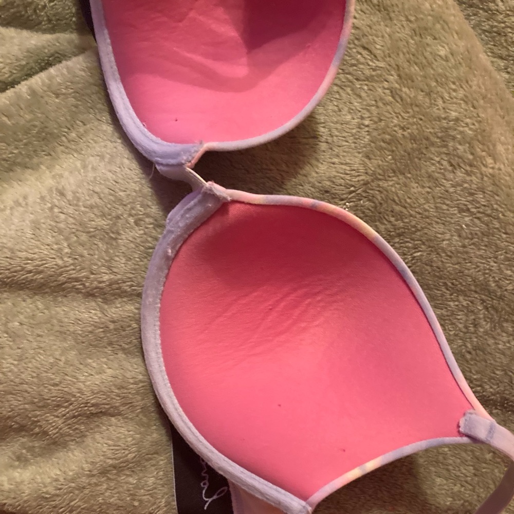 Pink bras